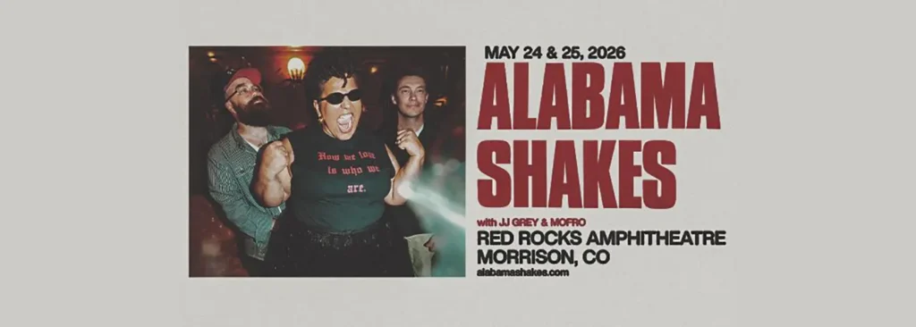 Alabama Shakes & JJ Grey and Mofro at Red Rocks Amphitheatre