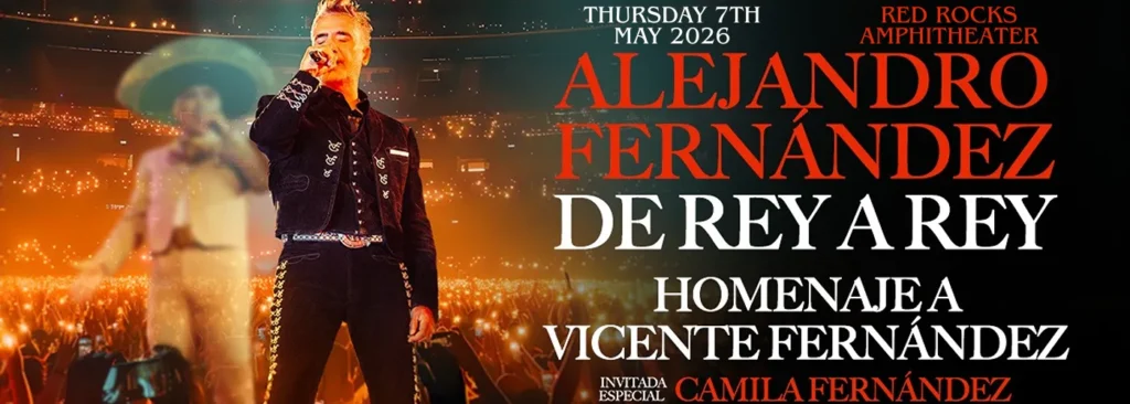 Alejandro Fernandez at Red Rocks Amphitheatre Alejandro Fernandez at Red Rocks Amphitheatre