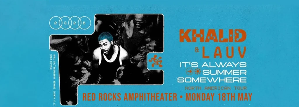 Khalid & Lauv at Red Rocks Amphitheatre 1 Khalid & Lauv at Red Rocks Amphitheatre