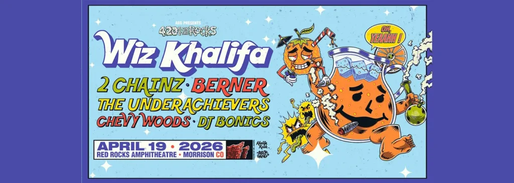 Wiz Khalifa at Red Rocks Amphitheatre – April 19, 2026